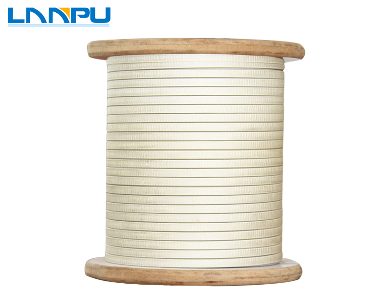 Fiber Glass Covered Round/ Flat Aluminum Wire