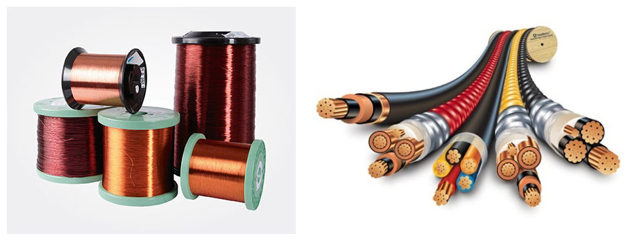magnet wire and enameled wire